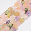 Raw Rough Natural Mixed Stone Bead Strands G-F403-06-1