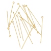 Brass Eye Pins KK-Q780-02G-3