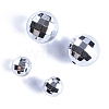 Opaque Acrylic Beads PACR-WH0002-006A-02-1