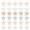 60Pcs 3 Style Brass Pendants KKC-FH0001-01-1