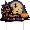 Plastic Yard Signs Display Decorations DIY-WH0248-020-2