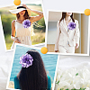 Multi Petal Flower Cloth Brooches JEWB-CN0001-14A-4