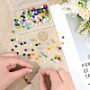 2 Strands Glass Beads Strands LAMP-PA0001-45-3