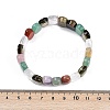 Natural Mixed Gemstone Beaded Stretch Bracelets for Women Men BJEW-M049-04C-5