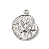 304 Stainless Steel Pendants STAS-B074-08P-08-1