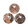 Natural Leopard Skin Jasper Pendants G-C140-10H-1