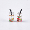 Glass Bottle Pendants LS-CRES-N017-06A-2
