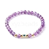 Natural Mixed Stone Stretch Bracelets BJEW-JB06567-5