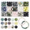  180Pcs 15 Styles Natural Mixed Gemstone Beads Sets G-NB0005-17-1