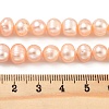 Natural Cultured Freshwater Pearl Beads Strands PEAR-C003-09E-5