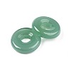 Imitation Jade Glass Linking Rings GLAA-S054-35A-A01-3