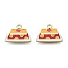 Alloy Enamel Pendants ENAM-N059-100-2