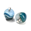 Teachers' Day Natural Agate Pendants GG-K002-14D-2