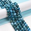 Natural Apatite Beads Strands G-S333-8mm-031A-2