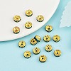 Brass Rhinestone Spacer Beads RB-A014-Z8mm-06G-5