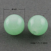 Imitation Jade Glass Beads Strands X-DGLA-S076-4mm-20-1