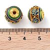 Alloy Enamel Beads ENAM-B001-08L-4