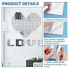   Acrylic Self Adhesive Mirror Wall Stickers AJEW-PH0004-12-5