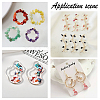  DIY Stretch Bracelets and Wire Wrapped Pendants Making Kits DIY-NB0001-99-6