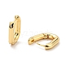 Brass Oval Hoop Earrings for Women EJEW-G297-24G-2