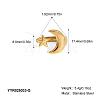 Stainless Steel Cuff Rings for Women OK6471-1-2