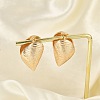 Brass Hoop Earrings for Women EJEW-U041-06G-2