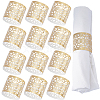 Gorgecraft 50Pcs Metallic Paper Napkin Rings AJEW-GF0007-54B-1