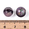 Handmade Foil Lampwork Beads LAMP-T021-31B-4
