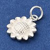 925 Sterling Silver Sunflower Charms STER-K180-03S-2