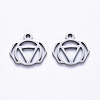 Non-Tarnish 304 Stainless Steel Pendants STAS-S113-007D-1