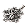 316 Surgical Stainless Steel Big Pendants STAS-Z073-10AS-2