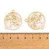 Rack Plating Alloy Enamel Pendants FIND-A040-05A-03G-3