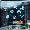 Gorgecraft Waterproof PVC Colored Laser Stained Window Film Adhesive Stickers DIY-WH0256-043-8