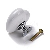 Heart-shaped Porcelain Cabinet Door Knobs FIND-Z004-16A-3