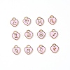 Zinc Alloy Enamel Charms ENAM-TAC0013-19B-1