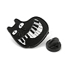 Music Theme Cartoon Black Cat Enamel Pins JEWB-K016-11C-EB-3