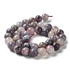 Natural Plum Blossom Tourmaline Beads Strands G-I355-01C-01-4