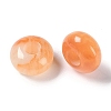 Two Tone Resin European Beads RESI-F055-09B-2