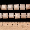 Natural Pink Aventurine Beads Strands GG-F802-B11-01-5