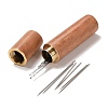 30Pcs Galvanized Iron Self Threading Hand Sewing Needles TOOL-NH0001-02B-4
