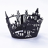 Castle Halloween Cupcake Wrappers CON-G010-D03-1