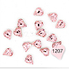 Glass Rhinestone Cabochons MRMJ-Q032-054A-05-2