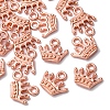 Zinc Alloy Charms PALLOY-YW0001-13RG-RS-2