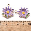 Alloy Enamel Pendants FIND-H016-01G-01-3