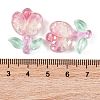 Transparent Epoxy Resin Flower Decoden Cabochons CRES-M034-01E-3