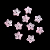 Dyed & Heated Glass Bead Caps X-GLAA-Z019-02A-1