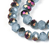 Electroplate Glass Beads Strands LS-EGLA-A034-J6mm-F04-3