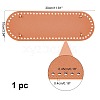 PU Leather Oval Bottom FIND-WH0066-96A-2