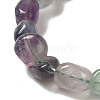 Natural Fluorite Beads Strands G-B078-D26-01-4