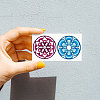 Mandala Theme Carbon Steel Cutting Dies Stencils DIY-WH0309-1599-7